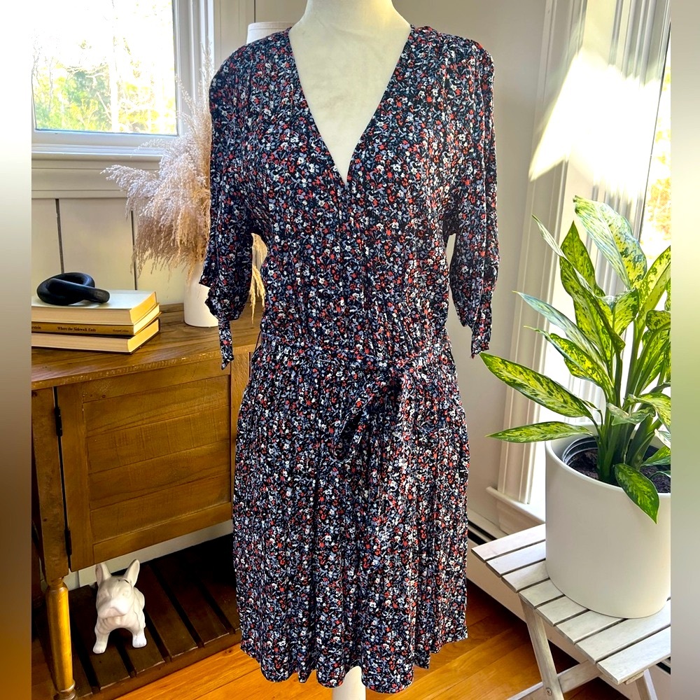 Gap | Faux Wrap Dress